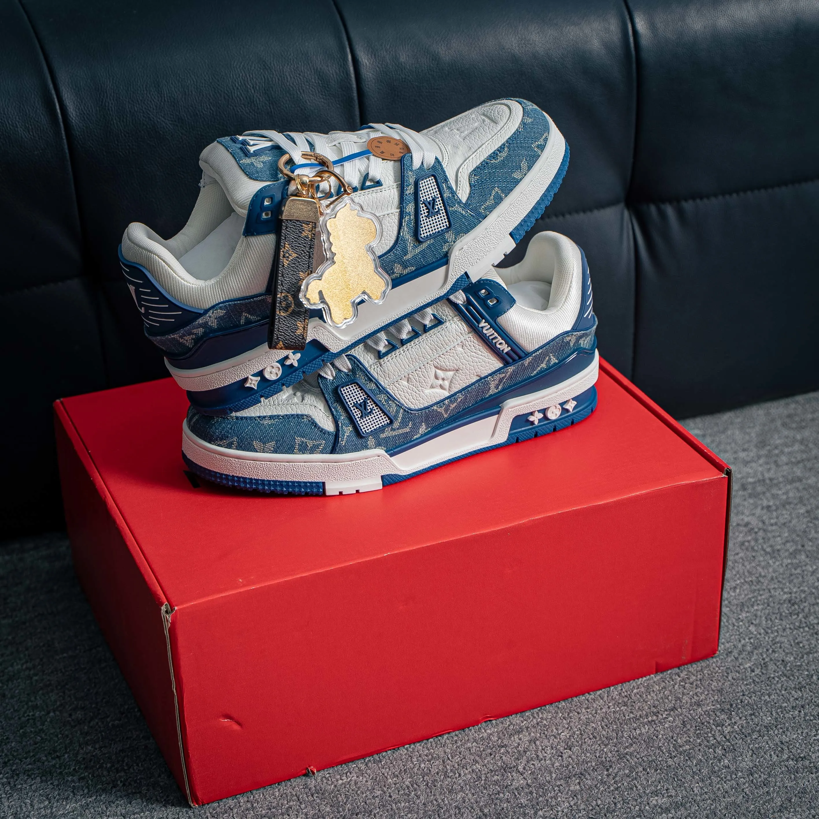 【Red 】Louis Vuitton LV Trainer Series Sneakers # ，✦ NFC # ZP ， #